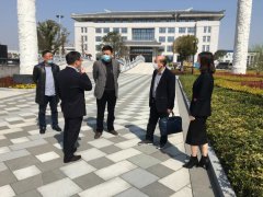 湖州市民政局副局长沈建军来永乐高调研生态葬