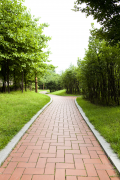 永乐高道板砖为您打造清静宜人的步行情形